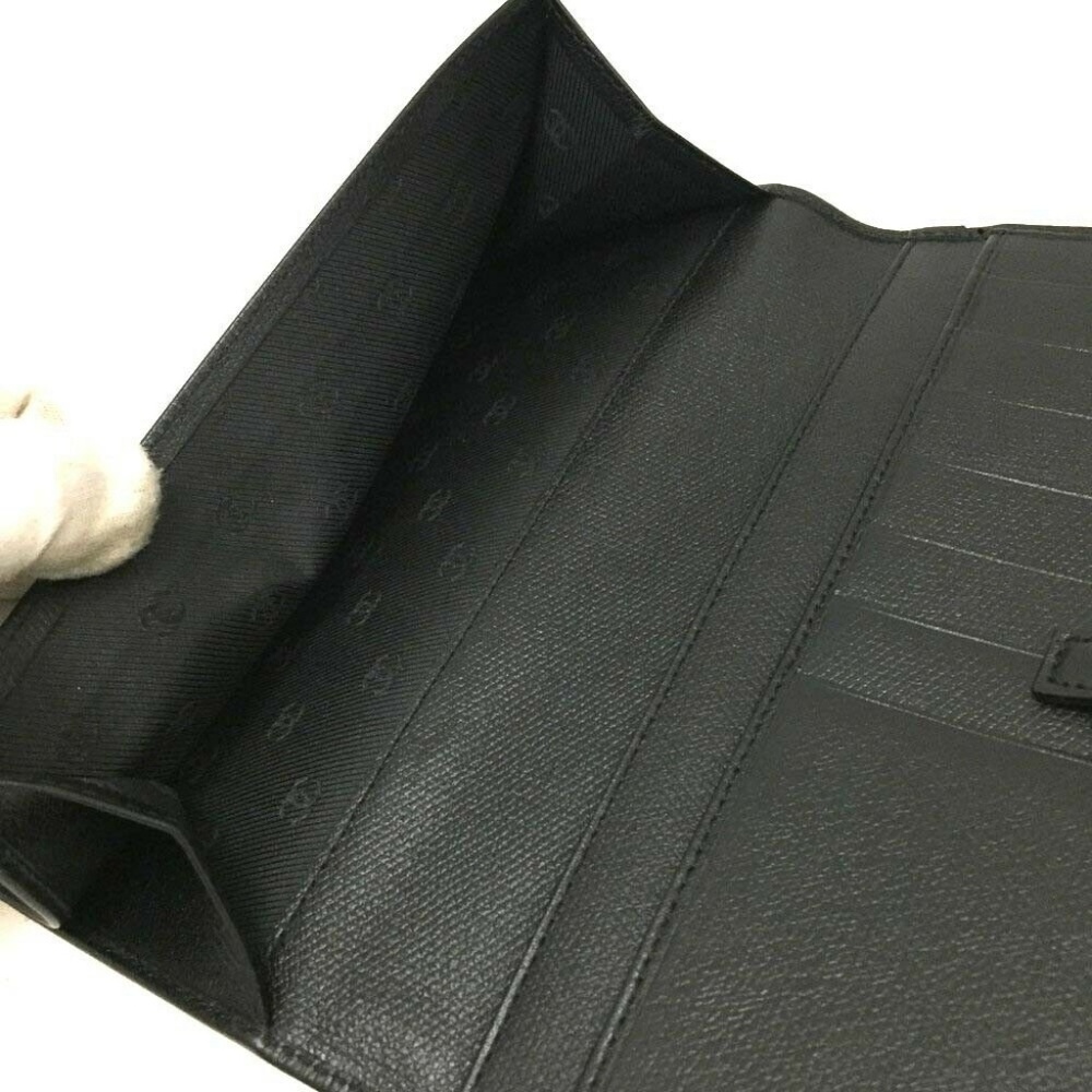 100% Auth Chanel Coco Button Cc Bifold Wallet - image 7